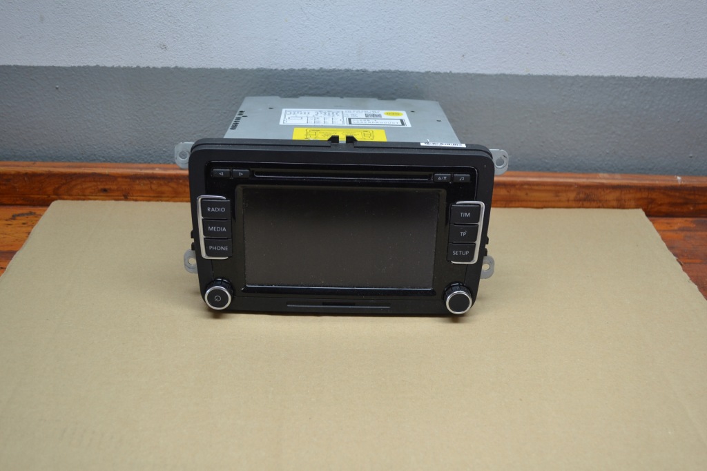 Купить Радио радиопроигрыватель cd экран дисплей vw skoda seat 3c8035195f