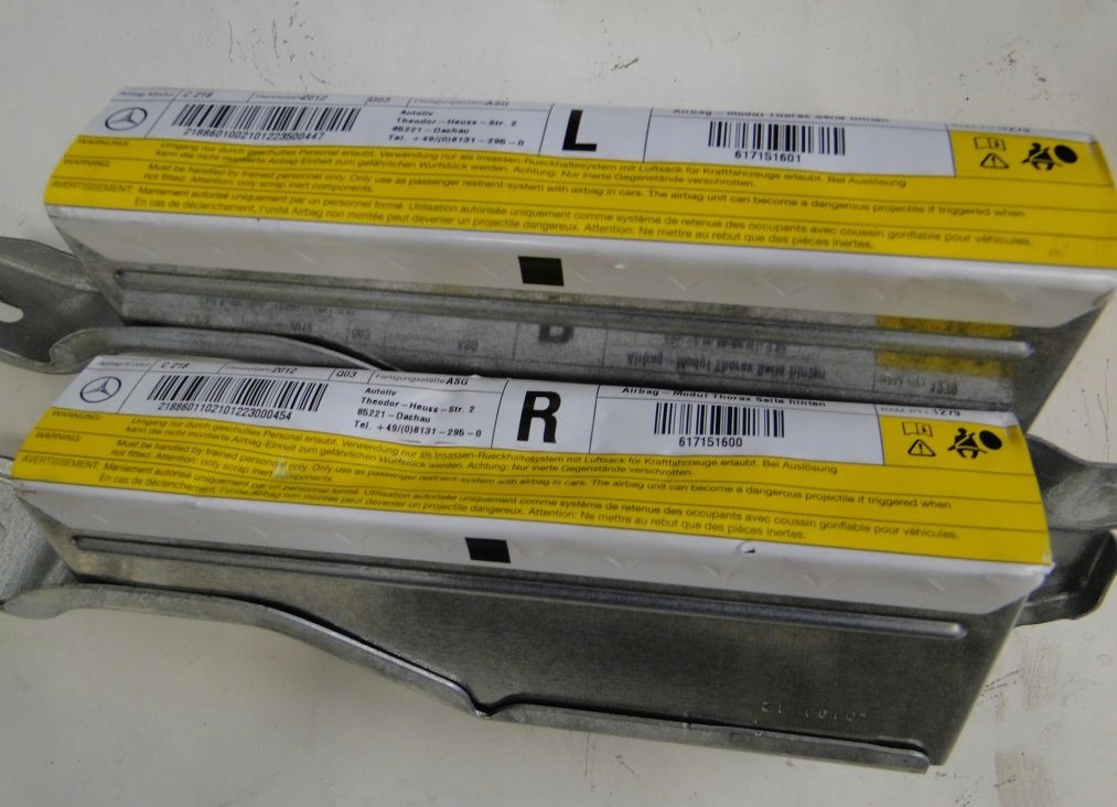 фото №7, Mercedes cls w218 подушка боковая подушка безопасности w сиденье