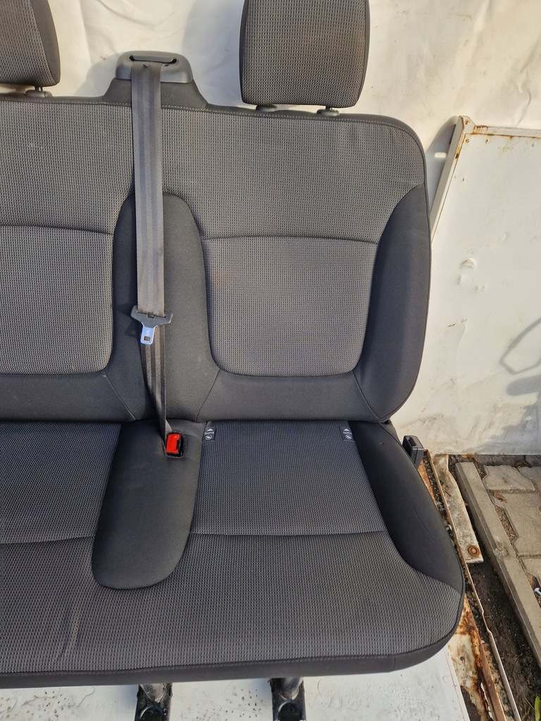 фото №11, Talento vivaro trafic b nv300 сидіння сидіння заднє сидіння kpl 1+2+3