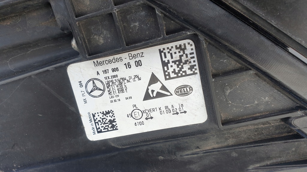 фото №7, Mercedes gle 167 w167 a167 лампа передняя левая