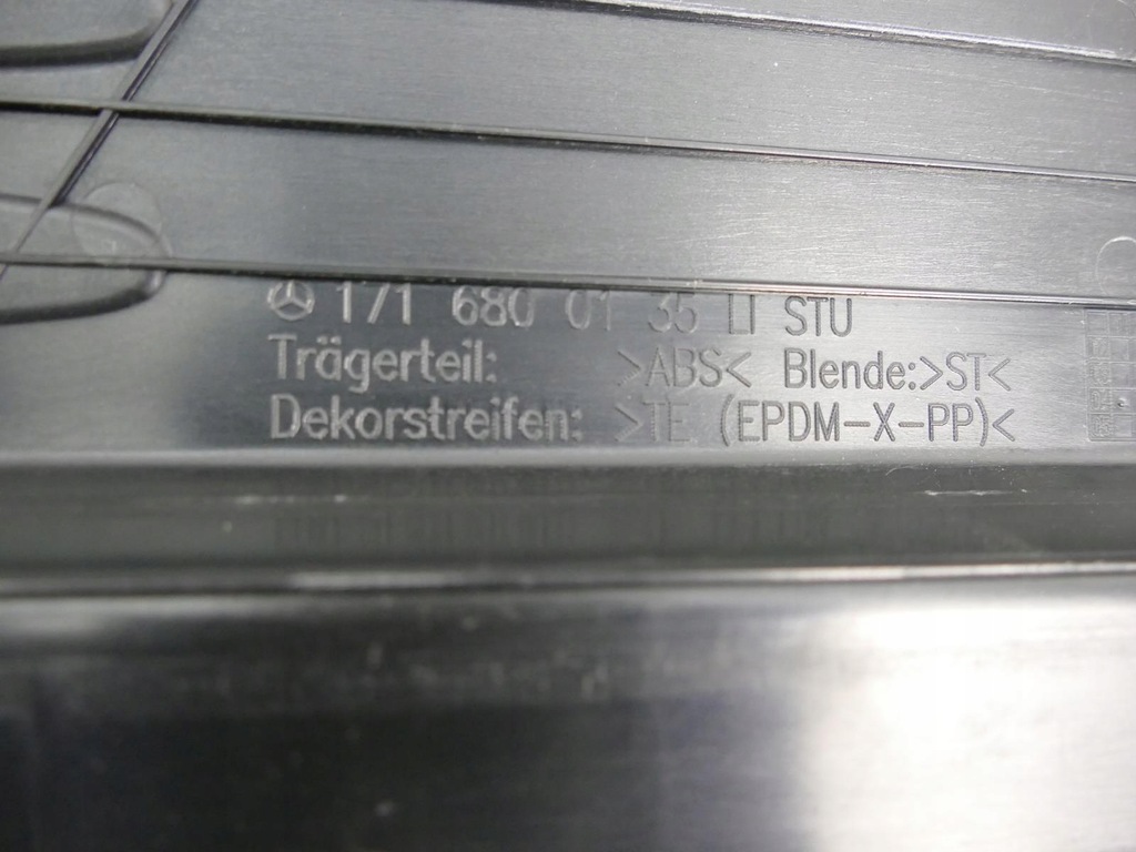 фото №5, Mercedes slk r171 молдинг порог накладка левая