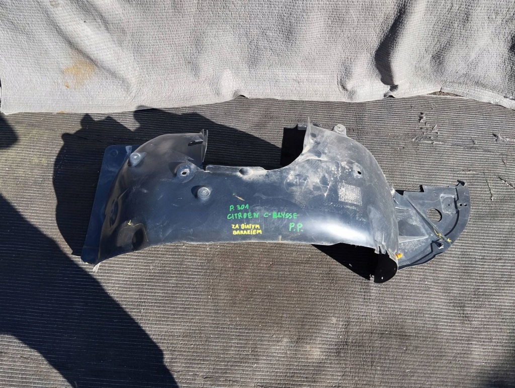 фото №1, Подкрылок правое перед передние peugeot 301 c-elysee 9676736880