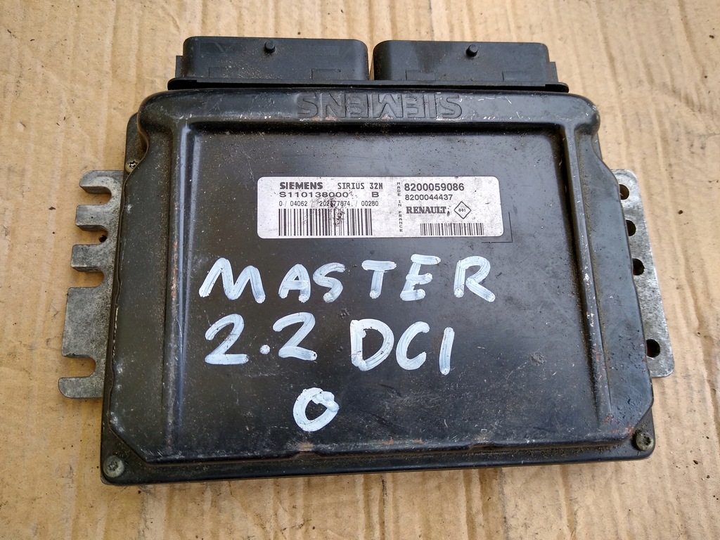 фото №1, Бортовий комп'ютер блок керування renault оригінальний номер 8200059086
