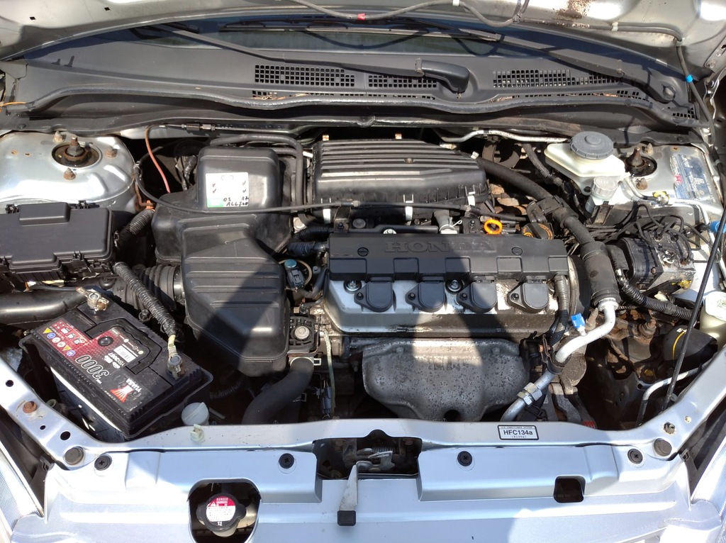 фото №12, Honda civic 7 vii eu7 3/5d 01- крыло левый перед передний nh623m