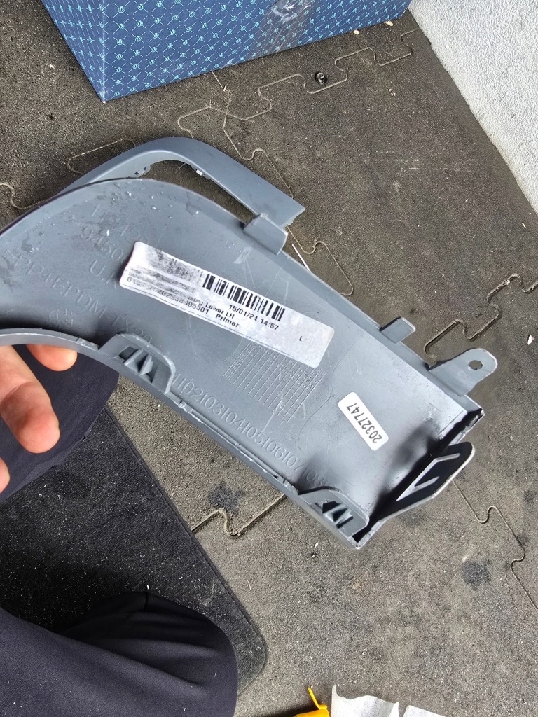 Купить Защита правая левая бампера перед 9450624 9450623 mini f55 f56 lci jcw nowa