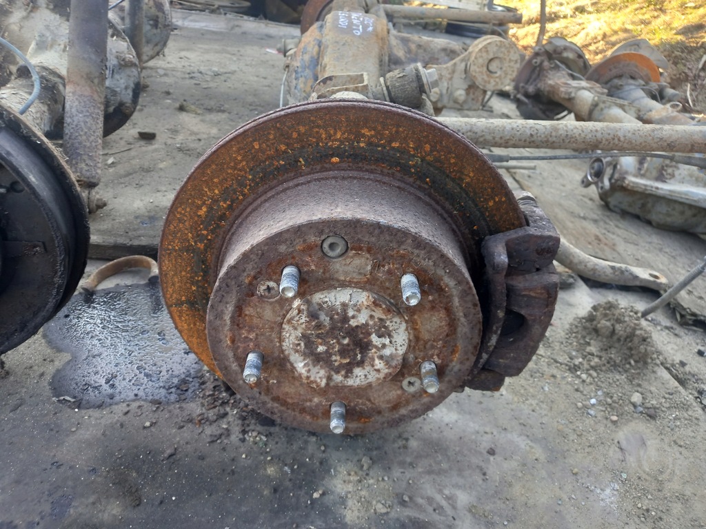 фото №6, Задняя oś подвеска мост задняя дифференциал kia sorento 2.5 crdi