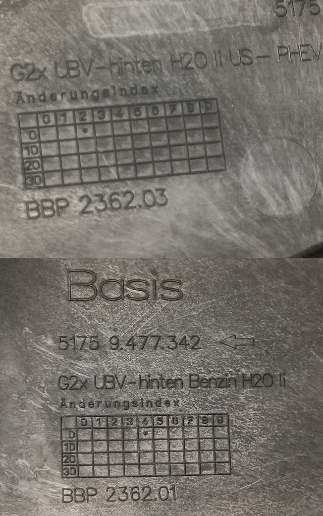 фото №10, Bmw 3 g20 g21 g28 g80 4 g22 g26 g82 защита подвеска левый задняя 51759477342