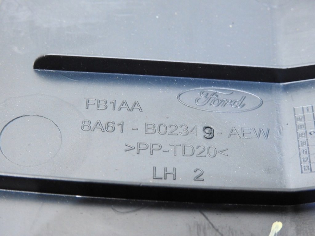 фото №5, Захист стійка поріг лівий перед ford fiesta mk7