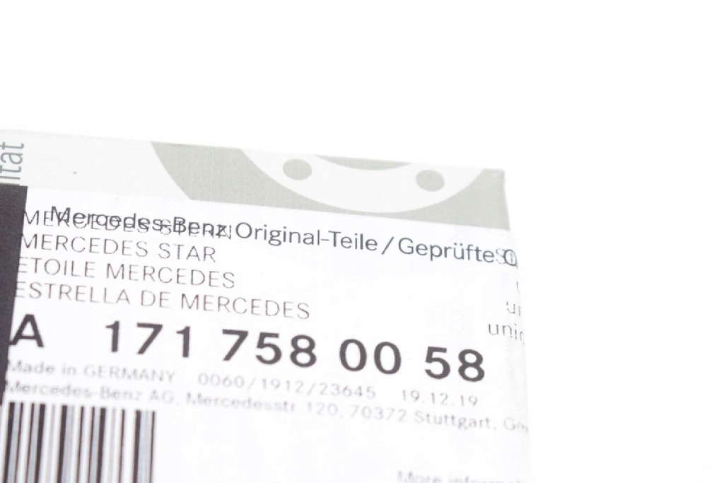 фото №8, Mercedes benz slk r171 эмблема na задняя крышка багажника новый оригинальный a