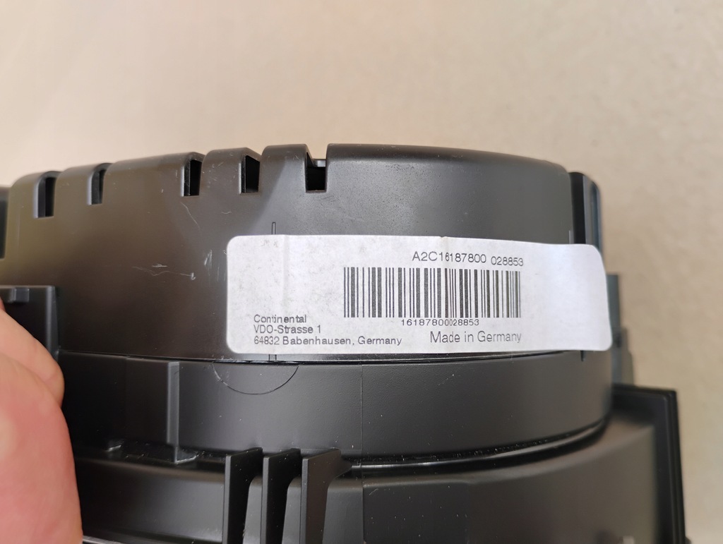 фото №9, Vw caddy iv 2k5 15-20 счетчик приборы 2k5920866e europa оригинал оригинальный номер