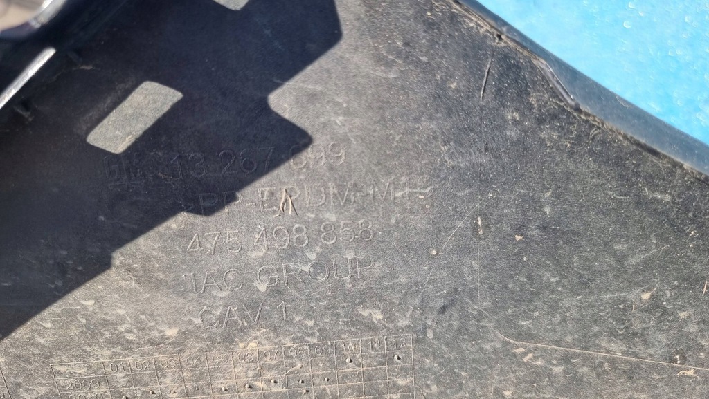 фото №11, Бампер перед opel meriva b pdc z20r