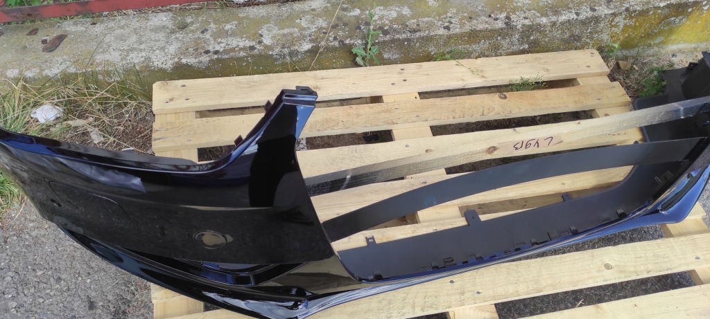 Бампер перед audi a4 b8 lift ксенон pdc ly9t Оригинал