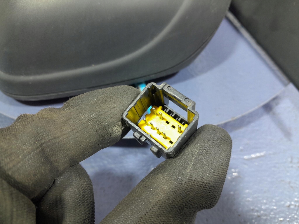 фото №7, Peugeot expert ii зеркало левая 7 pin чёрные eu