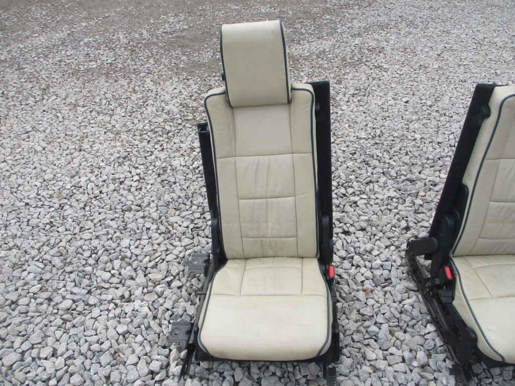 фото №5, Сидіння заднє сидіння iii 3 ряд land rover discovery iii beż шкіра