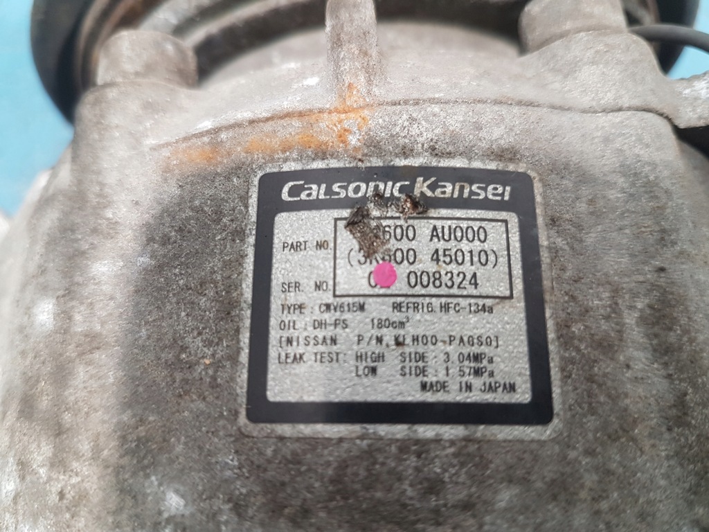 фото №6, Nissan primera p12 компресор кондиціонера 3k60045010 2.0