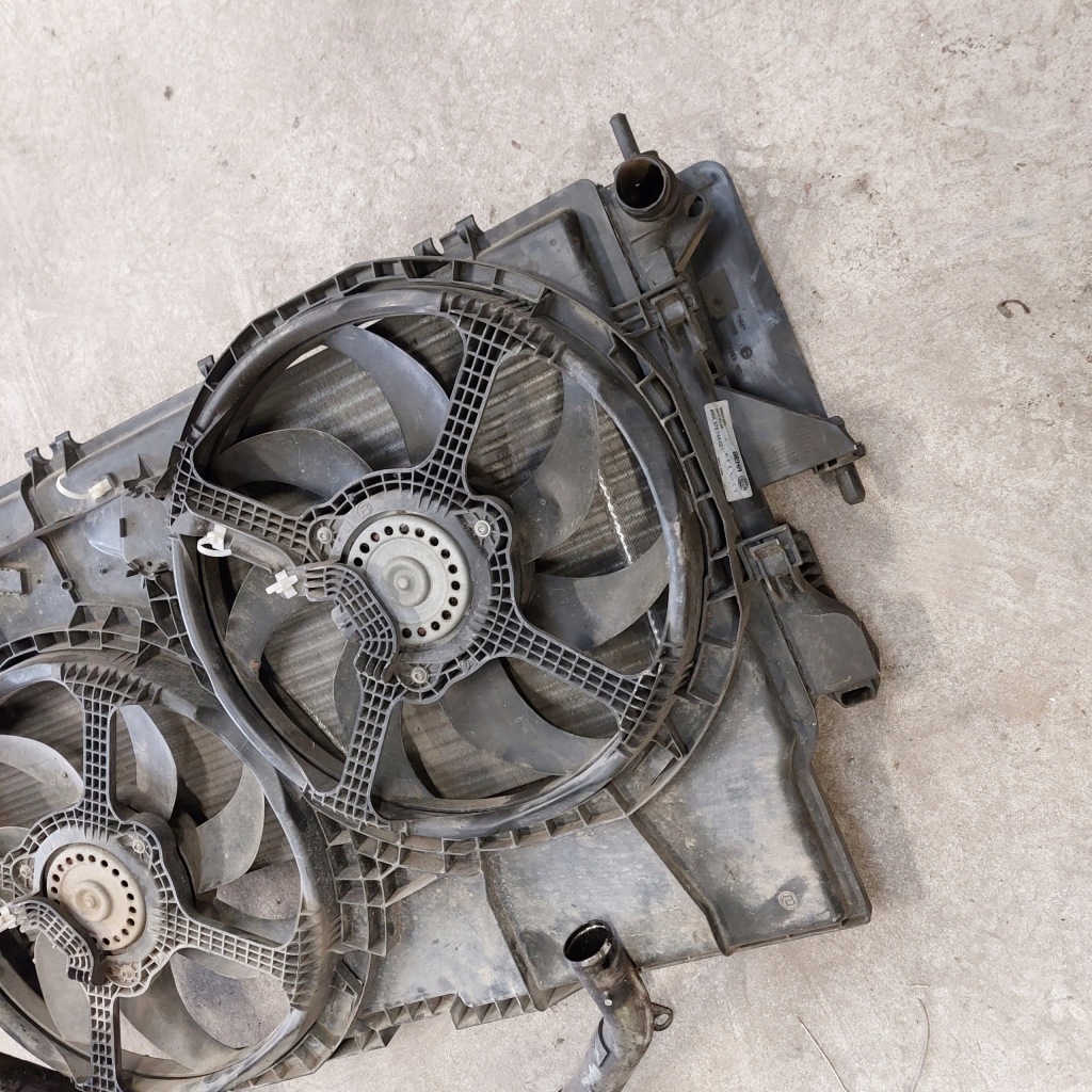 Fiat ducato 3 3 радіатор води вентилятор 1342584080 8mk376745 behr Доставка