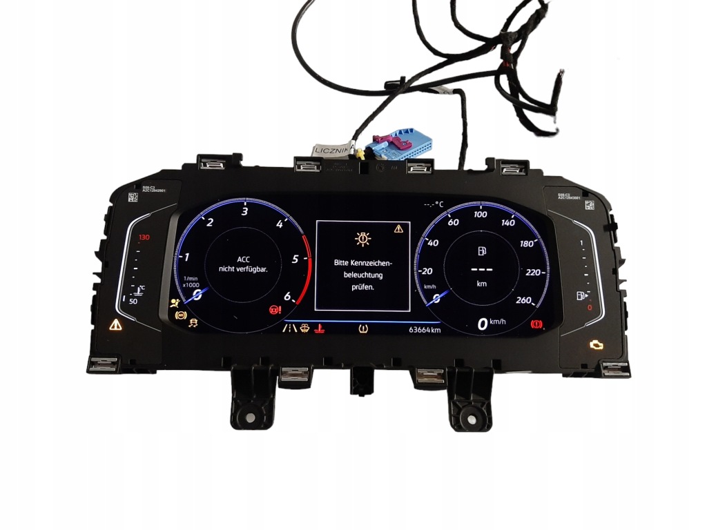 фото №1, Vw jetta t-roc лічильник прилади 17a920790 63664km