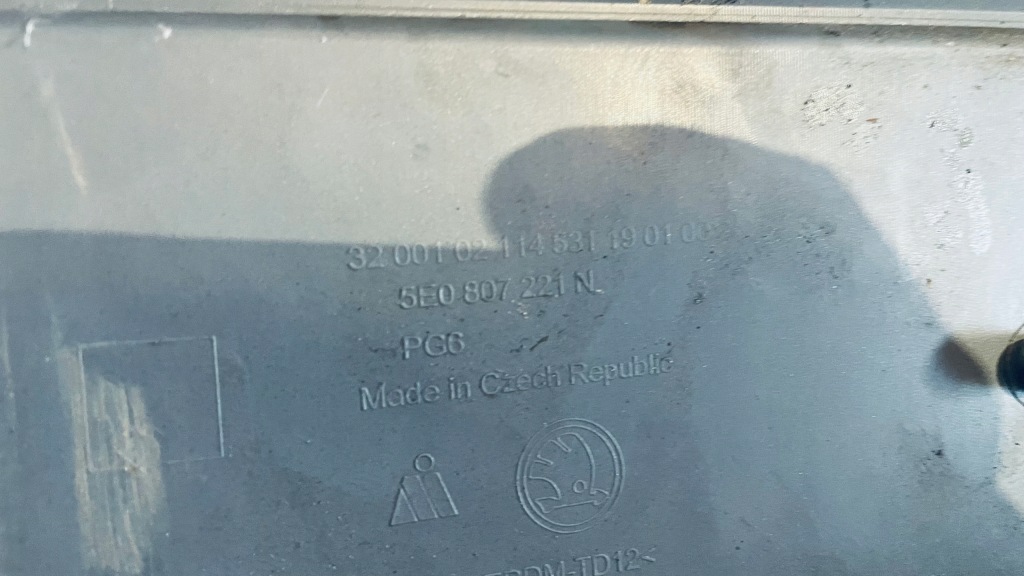 Бампер передній skoda octavia iii lift 5e0807221n Ціна