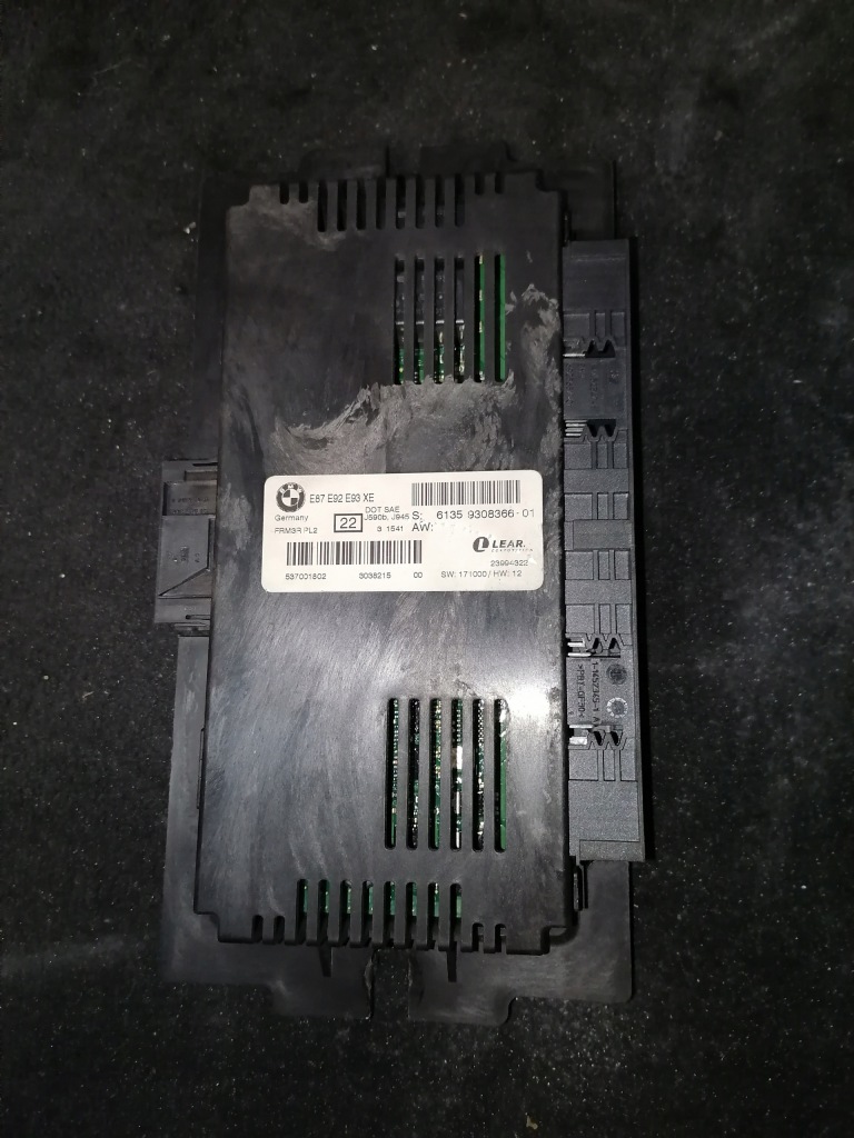 фото №1, Bmw x1 e84 модуль блок керування світла eu оригінальний номер 9308366