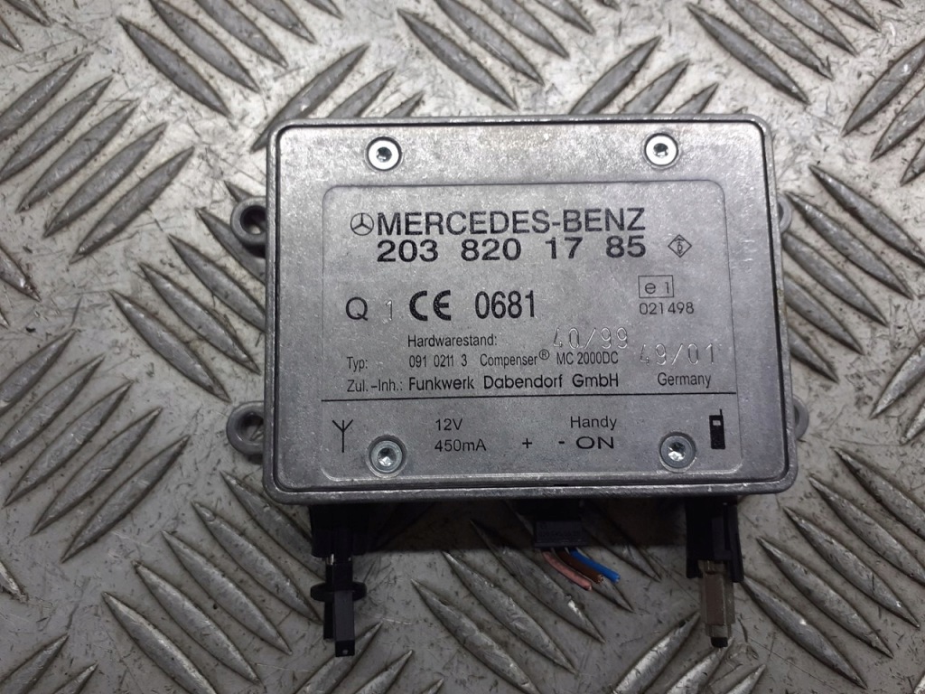 Купить Модуль сигнализация mercedes a klasa w168 1.7 cdi 2038201785