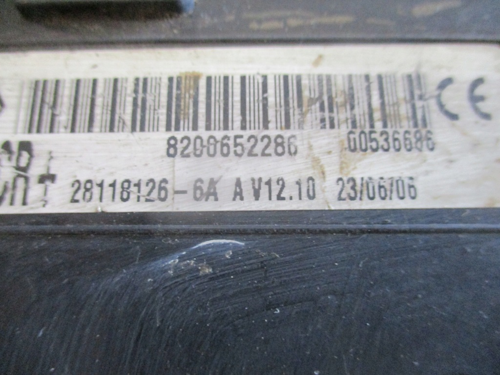 фото №2, Модуль bcm renault clio iii modus 8200652286