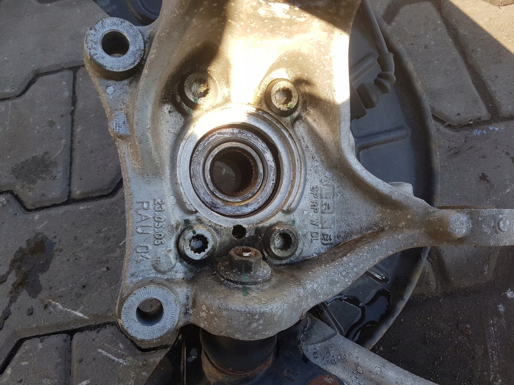 фото №5, Vw golf v 5 gti 2.0 tfsi поворотний кулак права перед