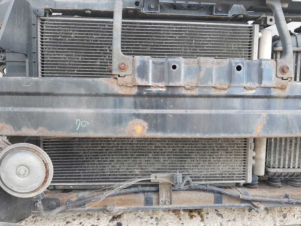 фото №7, Hyundai i30 ii 12-16r 1.6 crdi pas передний радиатор вентилятор