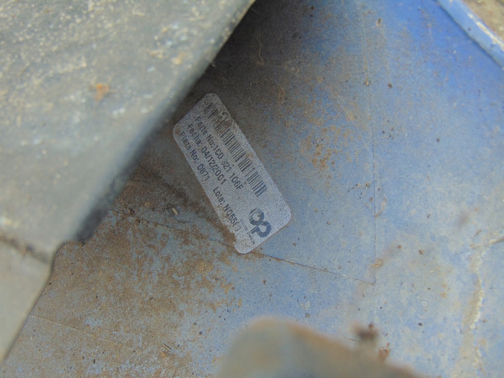 фото №13, Крыло правый перед передний vw new beetle lr5a eu