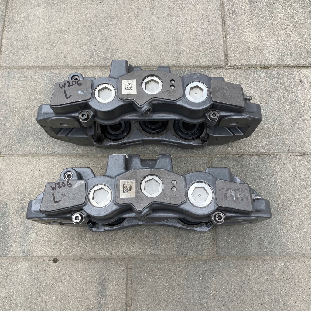 фото №8, Mercedes w206 amg c63s супорт гальмівний лівий перед 099cpl / 23201