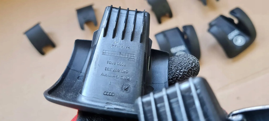 фото №7, Sq5 8r q5 кронштейн кронштейн isofix задняя комплект 8r0887233