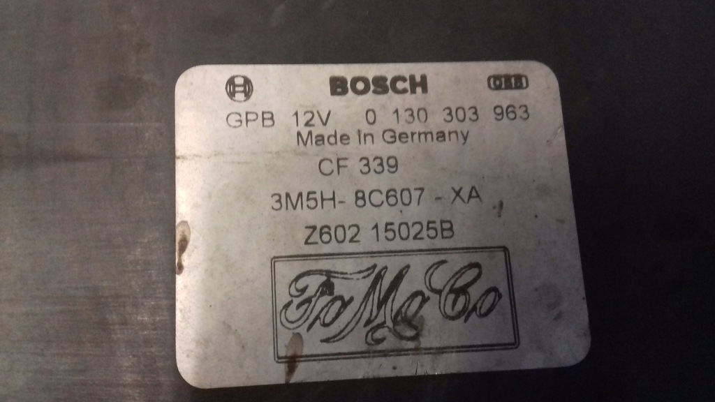 фото №7, Вентилятор радіатора 0130303963 1137328148 mazda 3 bk 03-09 ford volvo