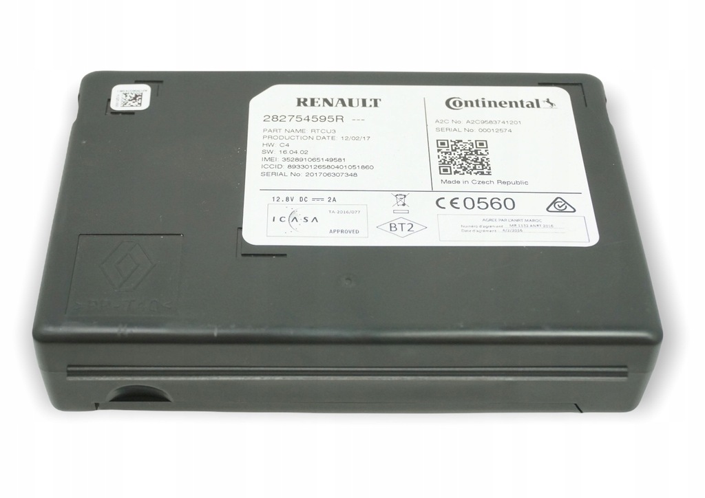 фото №1, Модуль навигации trafic megane 282754595r