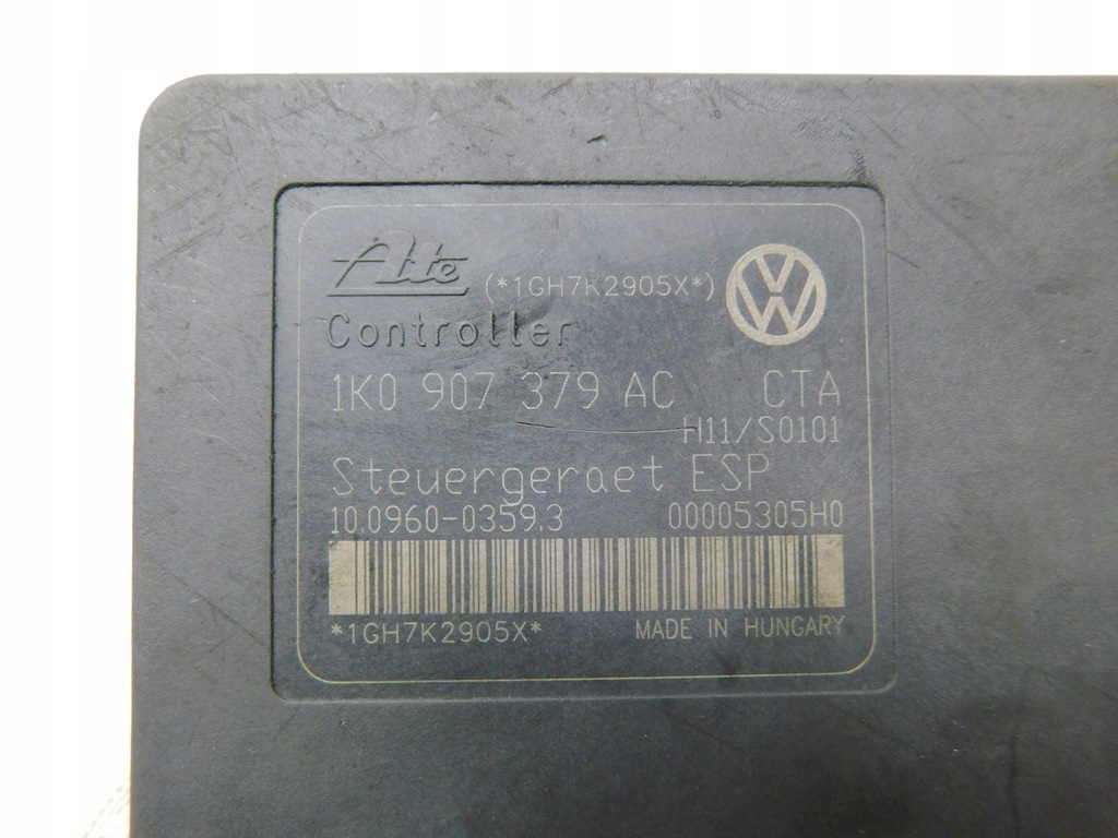 фото №9, Насос abs esp - audi a3 8p golf v leon ii octavia ii 1k0907379ac