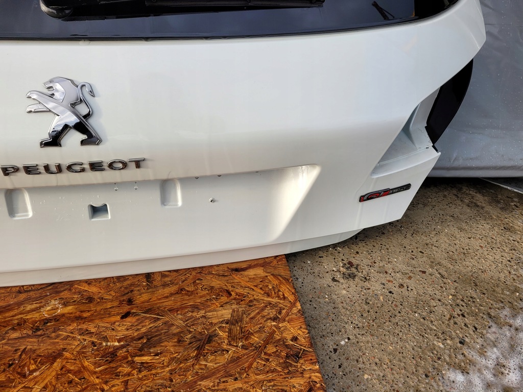 фото №7, Крышка багажника багажника задняя задняя peugeot 308 t9 ii kwed hb