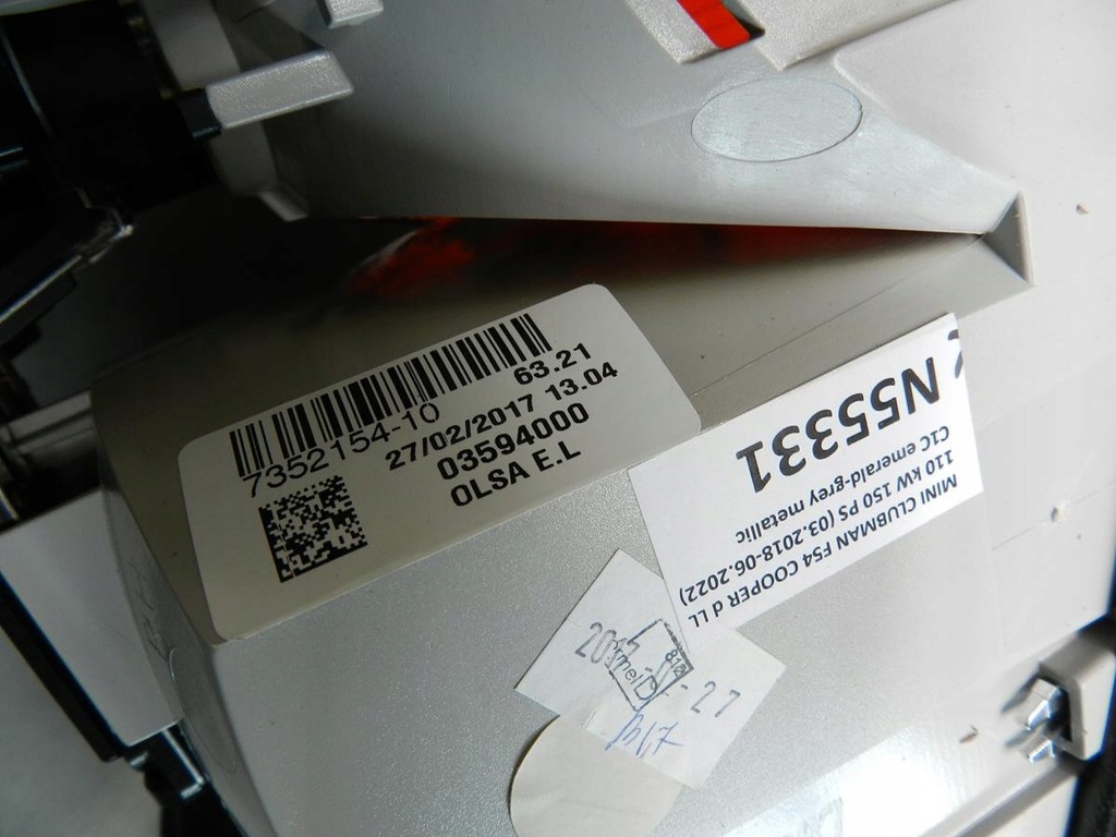 фото №3, Mini cooper clubman f54 лампа правая задняя 7352154