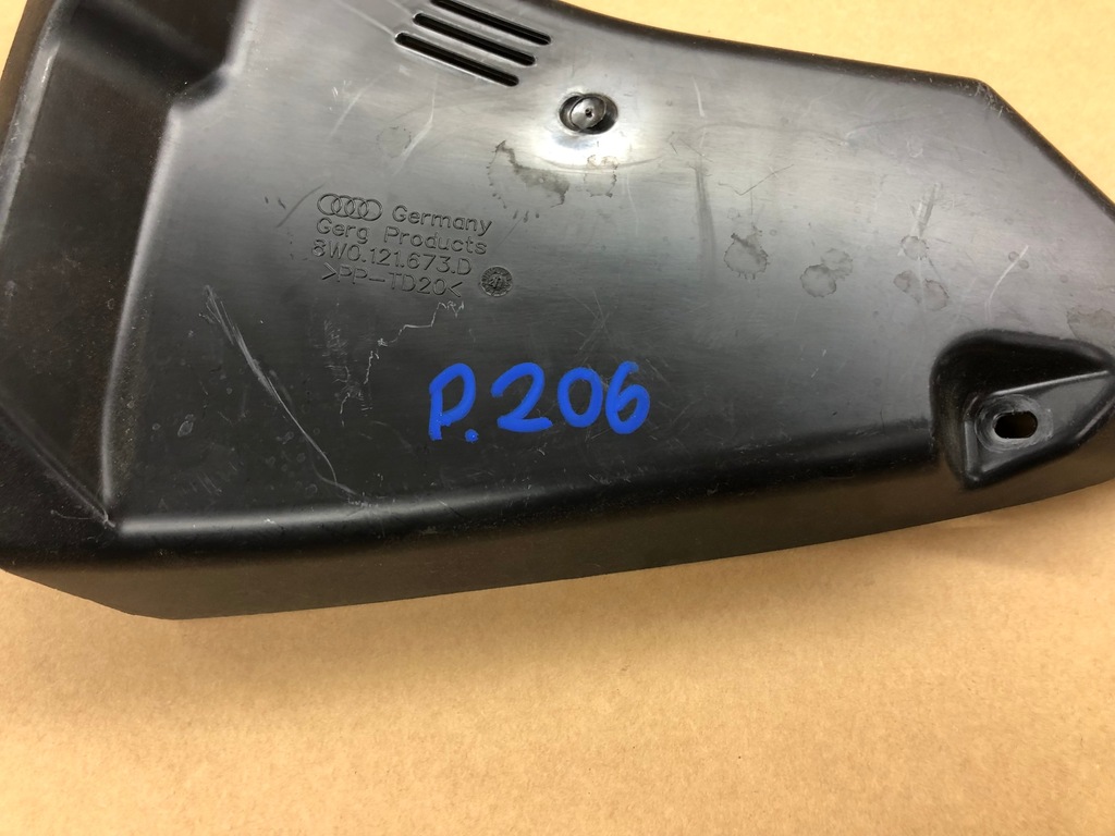 фото №11, Воздуховод воздуха левая audi rs4 8w rs5 ii 8w s5