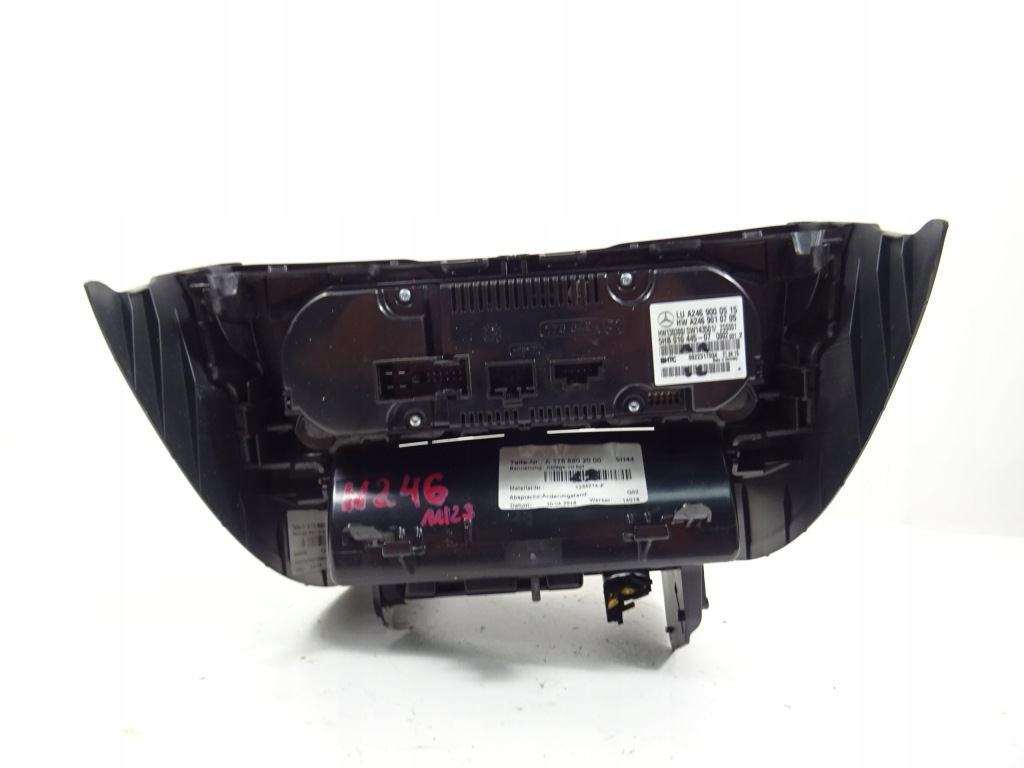 фото №8, Mercedes w246 панель тунель середній бардачок консолі a1766802000