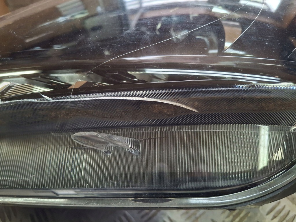 фото №7, Лампа левая передняя линза с led skoda fabia iii 2014r-