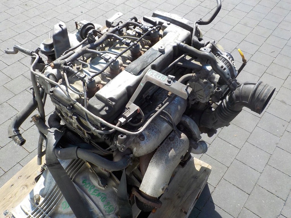 фото №7, Kia sorento i 04r 2.5 crdi 140km двигун d4cb kompletny film