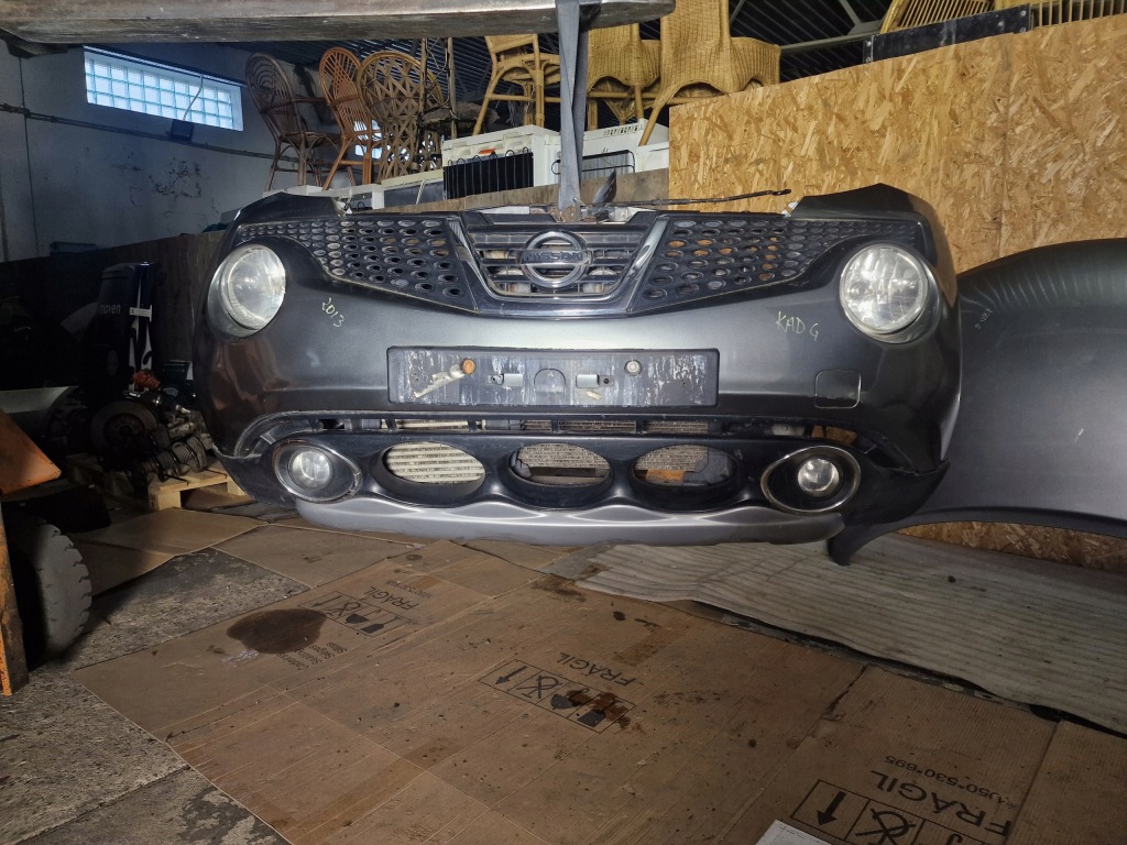 Перед комплектный  nissan juke f15 kad g капот бампер ремень крыло  правая левая  10-14 Недорого