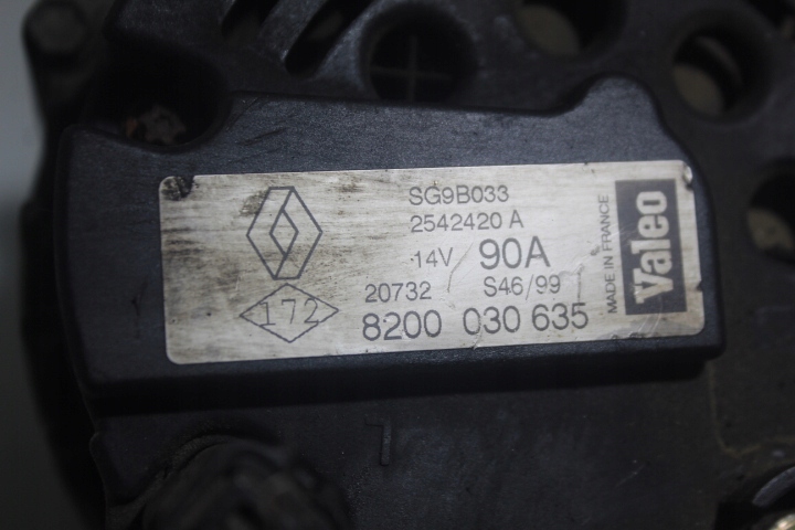 фото №4, Генератор renault espace iii 2.0