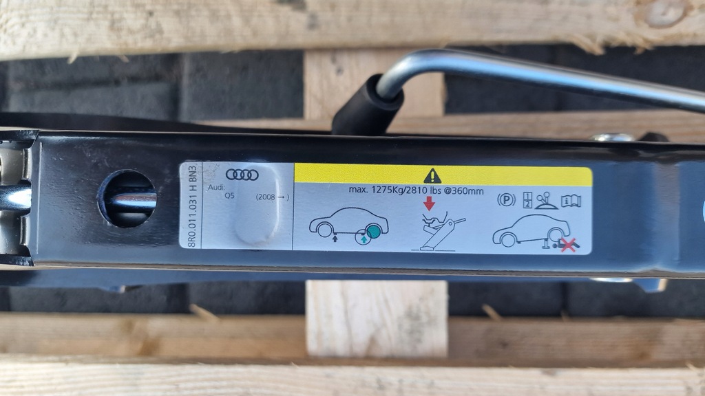 фото №5, Домкрат підйомник audi q5 sq5 8r 8r0011031h перемикання kół