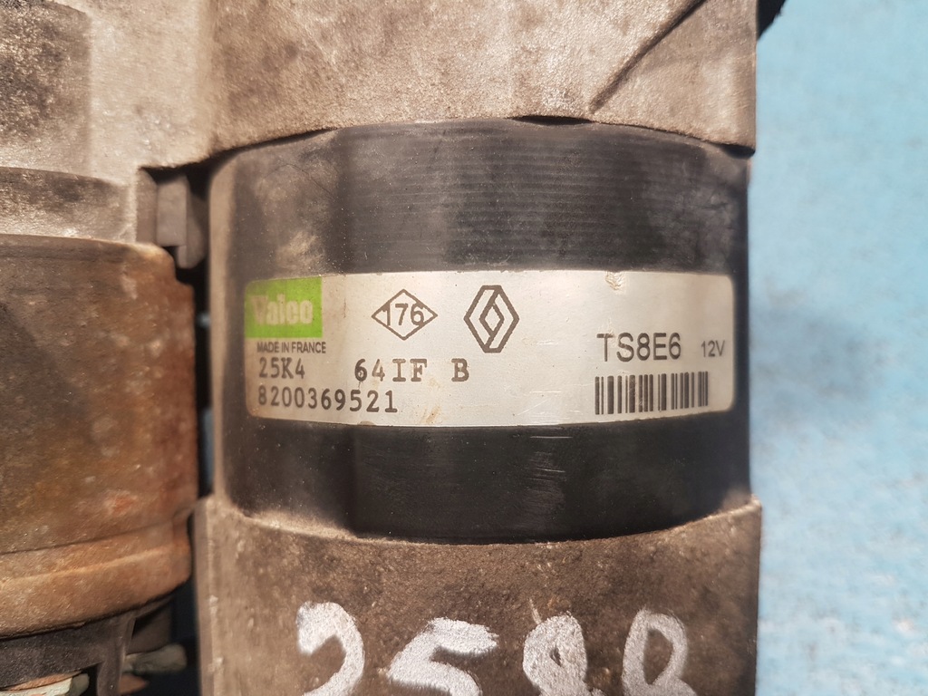 фото №5, Renault clio ii стартер ts8e6 d7f726