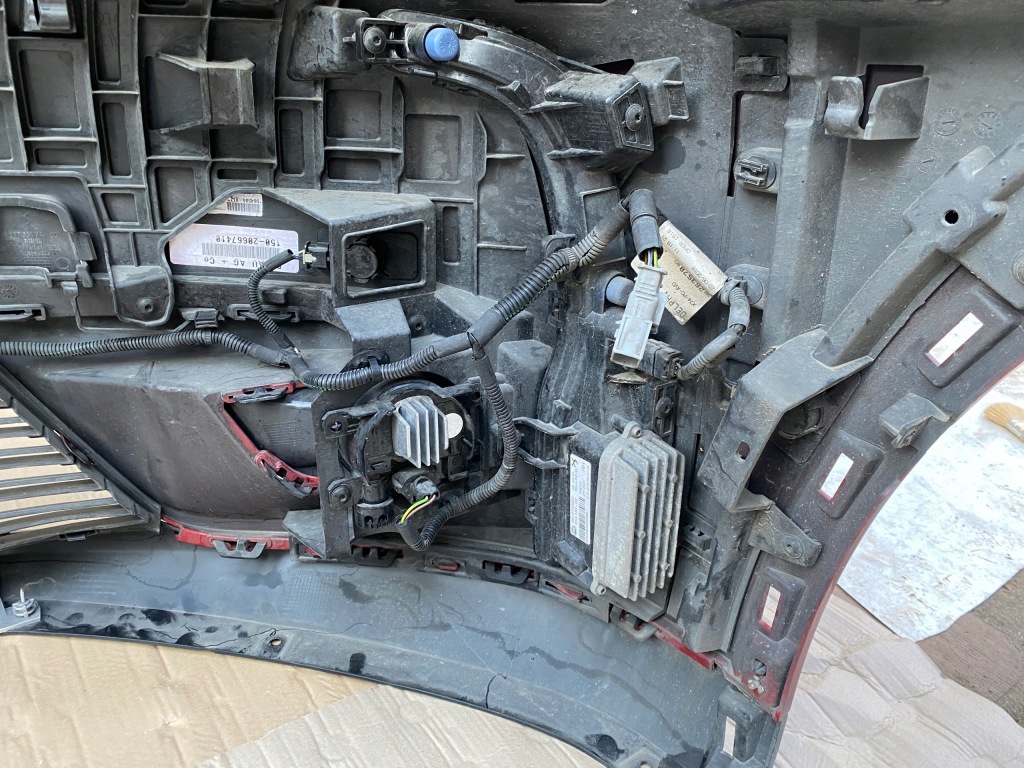 Купить Бампер citroen ds7 crossback 17-22 противотуманные фары led kompletny pdc