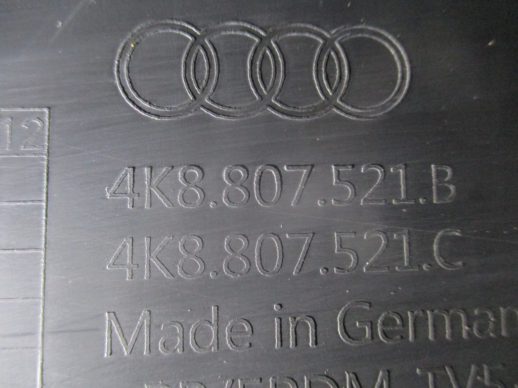 Audi a7 c8 диффузор накладка бампер задняя 4k0807521b Оригинал