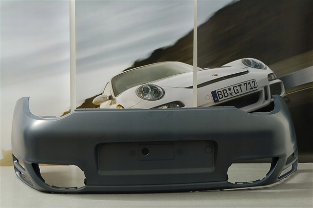 фото №1, Porsche 911 997.2 turbo 2009-2012 бампер задній