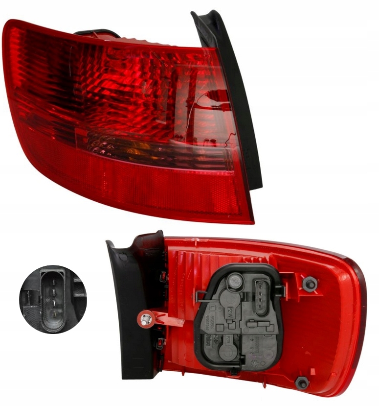 фото №1, Лампа задняя наружная левая audi a6 c6 kombi