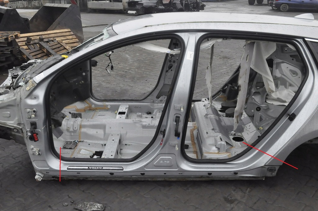 фото №1, Volvo s60 ii v60 блок двигуна поріг лівий czytaj опис