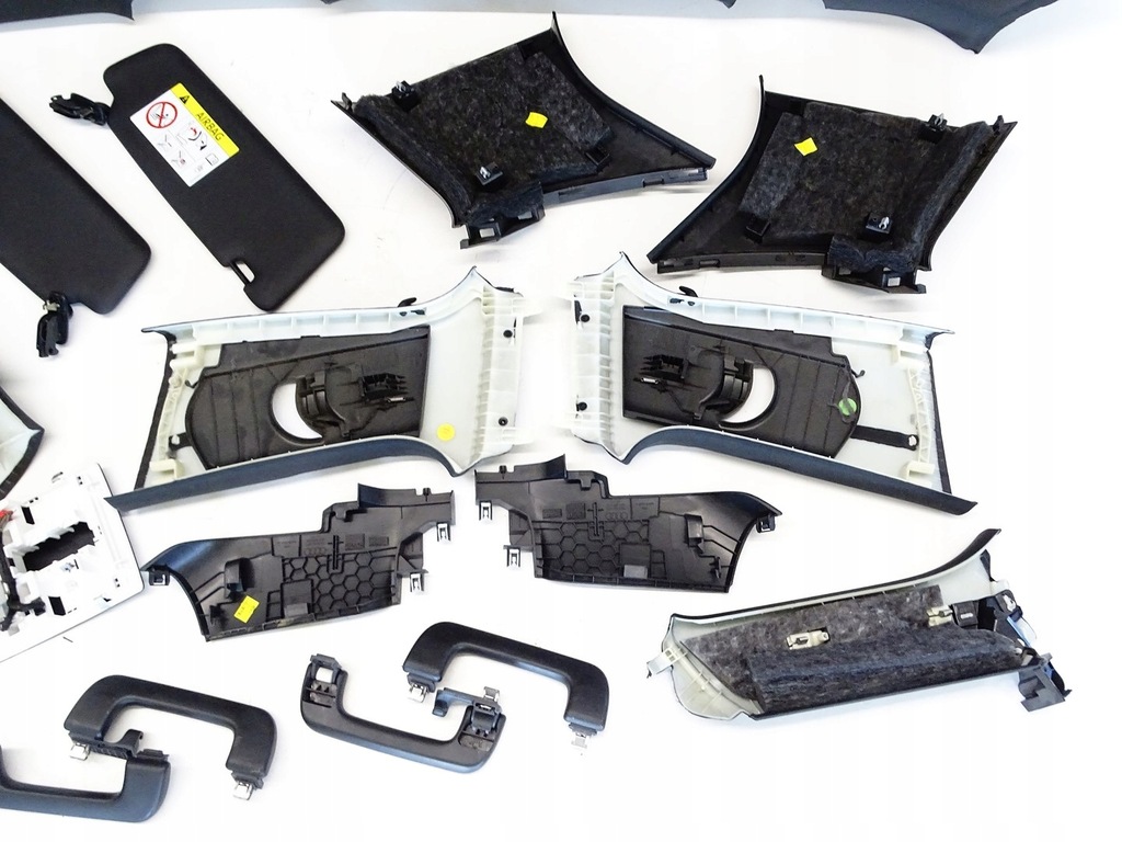 фото №14, Стеля оббивка дах czarna s-line козирки audi a3 8v 5d sportback