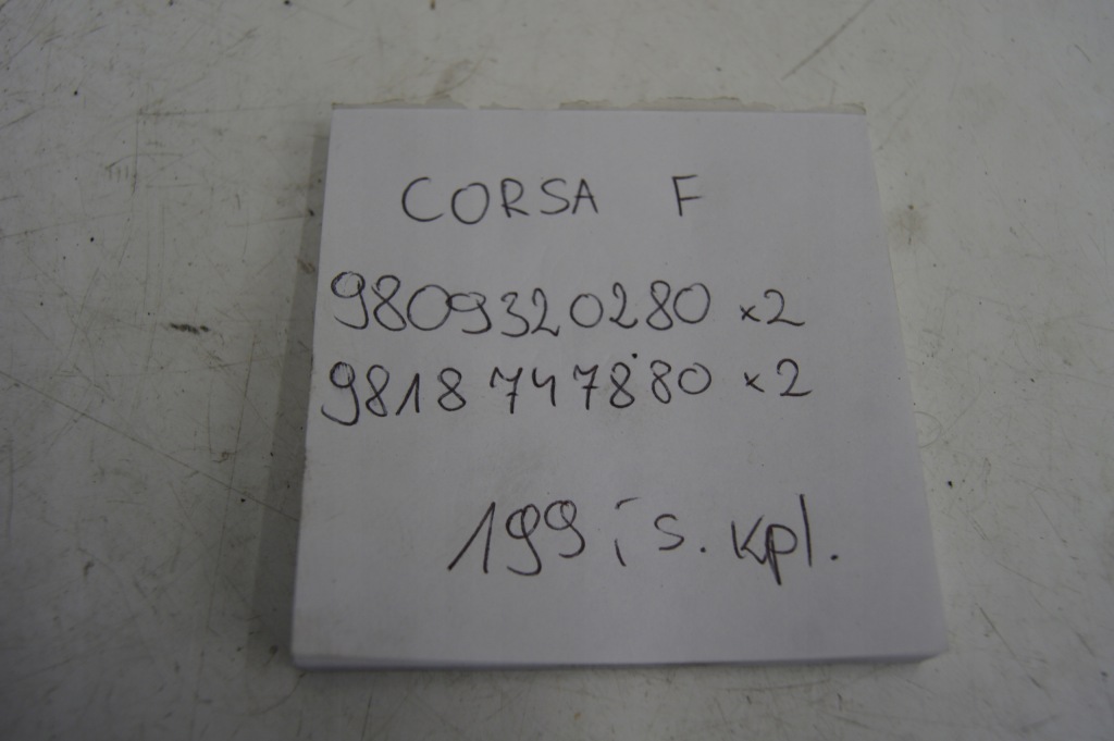 фото №10, Corsa f динамик левый + правый набор